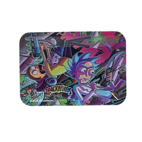 Backwoods Rick and Morty Rolling Tray