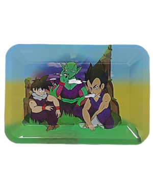 Anime Girl with Magnetic Lid Rolling Tray
