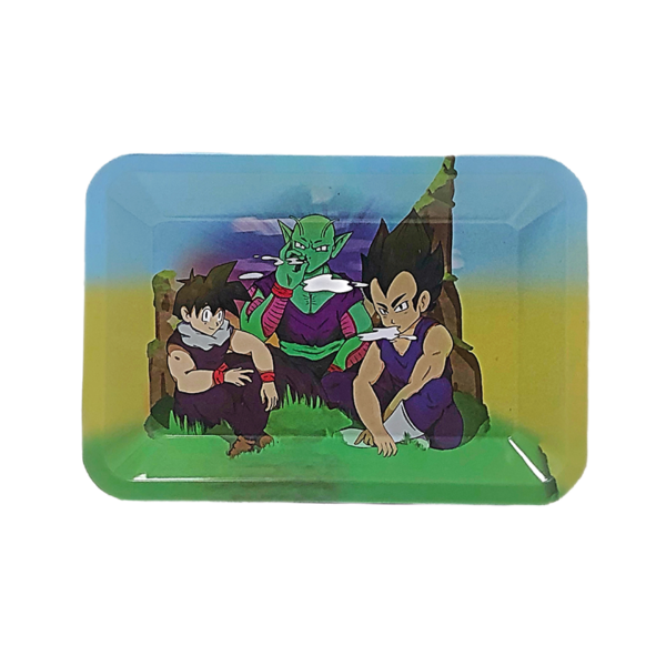 Dragon Ball Z Vegeta and Piccolo Rolling Tray