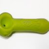 Glass Hand Pipe Bob Marley Green