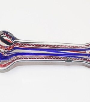 Glass Hand Pipe – Patriotic