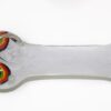 Glass Hand Pipe White Rainbow