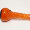 Glass Hand pipe orange & black