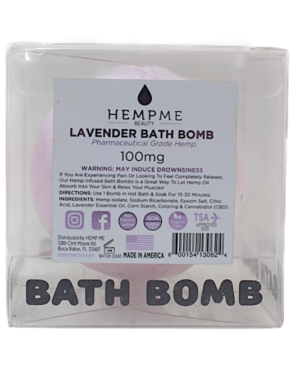 HempMe Beauty CBD Bath Bombs