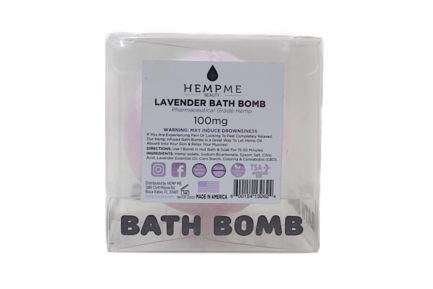 HempMe Beauty CBD Bath Bombs Lavender