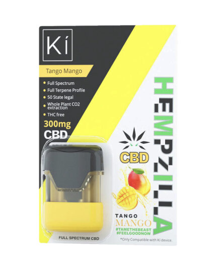 Ki Hempzilla CBD Pod Tango Mango