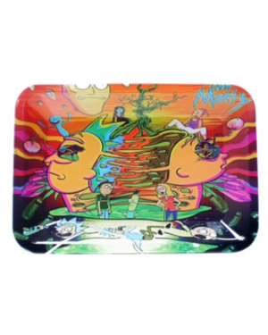 Killer Acid Rick and Morty Trip Rolling Tray