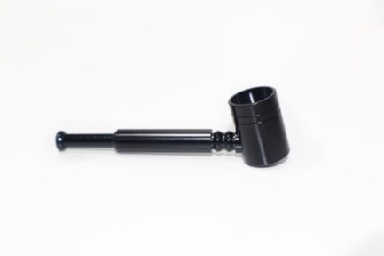 Metal Smoking Pipe Black