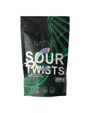 Native Sour Twists 50 mg