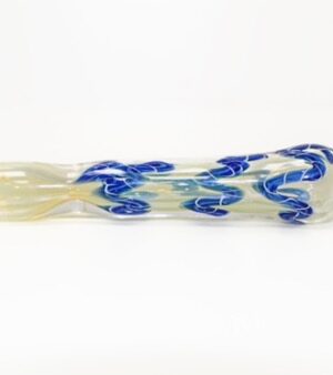 One Hitter Pipe – Blue & Yellow