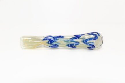 One Hitter Pipe Blue & Yellow