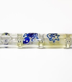 One Hitter Pipe – Blue & Yellow Frog