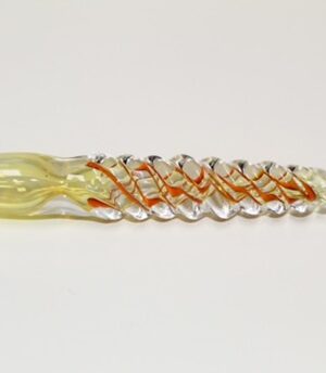 One Hitter Pipe – Orange & Yellow