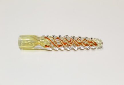 One Hitter Pipe Orange & Yellow