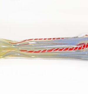 One Hitter Pipe – Red & Yellow