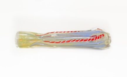 One Hitter Pipe Red & Yellow