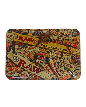 Raw Collage Rolling Tray