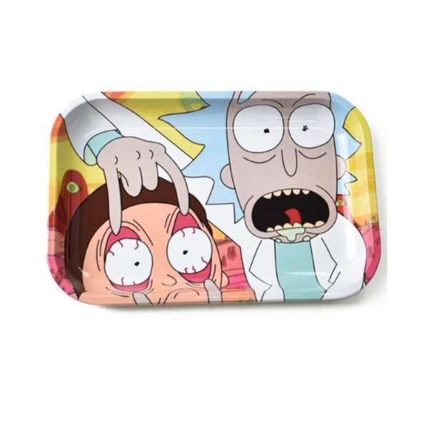 Rick and Morty Eye Opener Rolling Tray