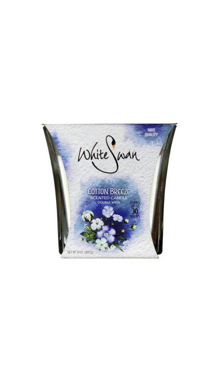 White Swan Premium Scented Candle Cotton Breeze