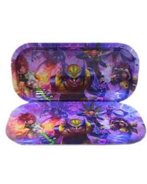 X-Man Rolling Tray With Lid